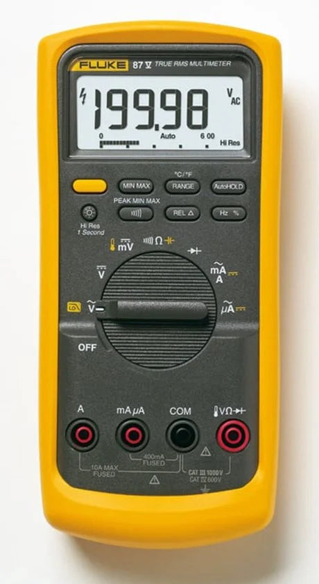 Industriële digitale True-RMS multimeter 87-V/EUR AC/DC 1000V & 10A