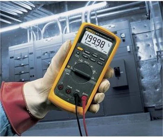 Industriële digitale True-RMS multimeter 87-V/EUR AC/DC 1000V & 10A
