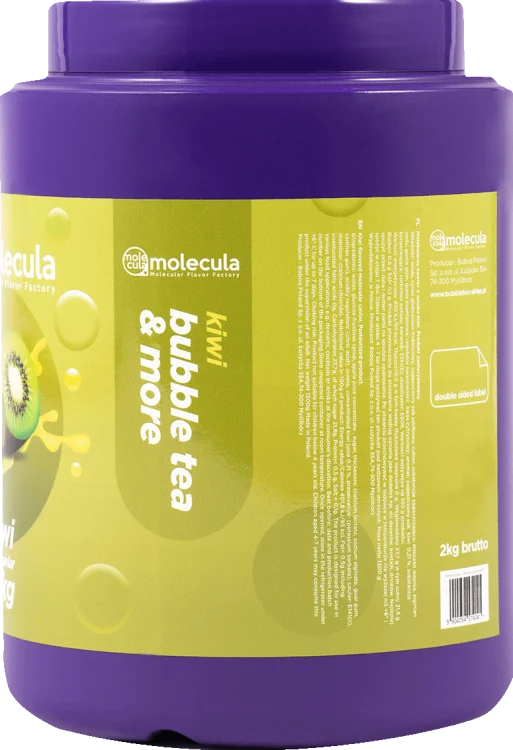BALLEN voor BUBBLE TEA - KIWI - 2kg - MOLECULAIRE KAVIAAR - POPPING BOBA