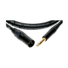 TITANIUM StarQuad analog audio cable with male XLR by NEUTRIK to balanced jack plug