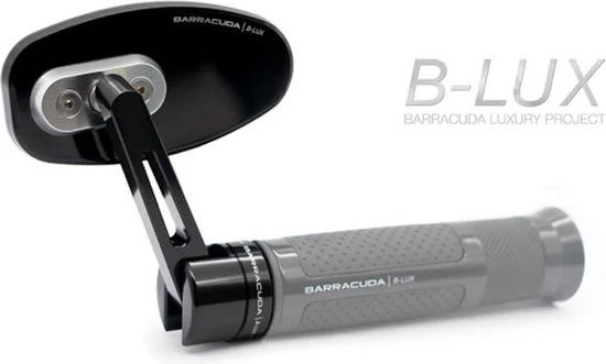 Skin-R/Bar End Zwart (Set) Universeel - Spiegels - Handlebar Mounting -