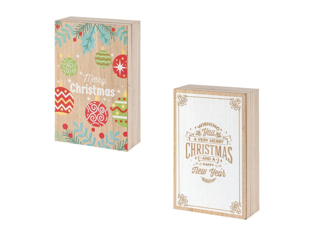Adventskalender 19,5 x 7,7 x 30 cm