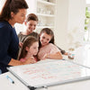 Whiteboard Drywipe Magnetic With Pen Tray And Aluminium Trim, 90 Cm
