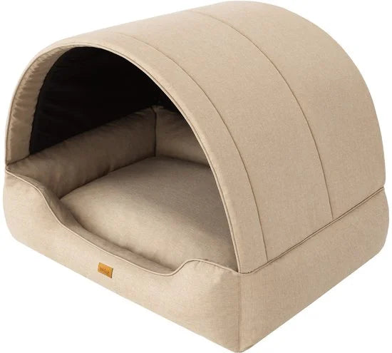 R1 Legowisko Prompter - Beige - Met Dak