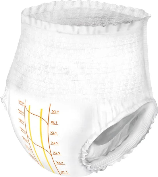 Pants Premium XL1 - 16x Absorberend Broekje, te Dragen als Gewoon Ondergoed - Voor het Verlies van Flinke Scheuten Urine en (Dunne) Ontlasting - Heupomvang 130-170 cm - Absorptie 1400 ml
