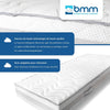 Komfort-matras 23 140 x 200 cm H3 stevig/matras in Oeko-Tex gecertificeerd koudschuim 7-zone orthopedisch matras Hoogte 23 cm Matras gemaakt in Duitsland