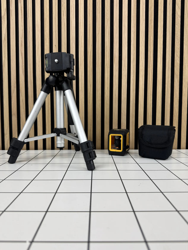Kruislijnlaser + Verstelbaar Statief & Tas