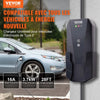 Portable EV Charger Type 2, 16A 3.7 kW, Electric Vehicle Car Charger with 28 ft Charging Cable CEE 7/7 Plug, IEC 62196 Home EV Charging Station with Storage Bag Charging Cable Hook, IP66
