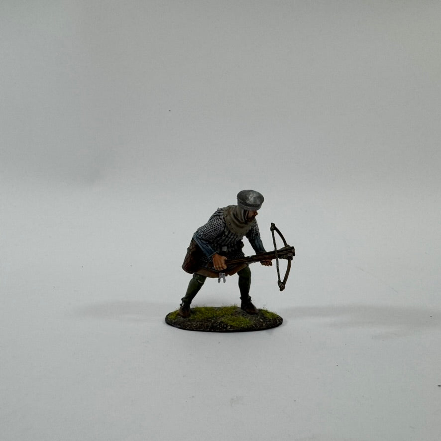 First Legion - CRU060: Een Gedetailleerde Kruisboogschutter uit de Middeleeuwse Kruistochten