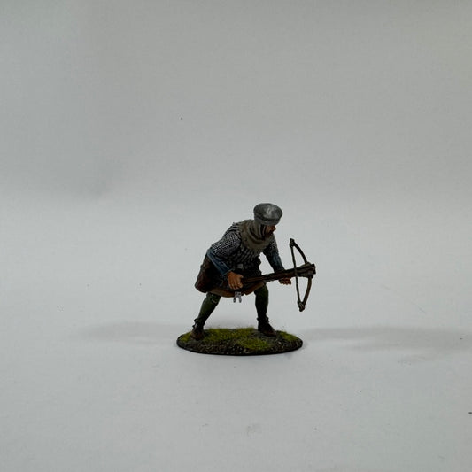 First Legion - CRU060: Een Gedetailleerde Kruisboogschutter uit de Middeleeuwse Kruistochten