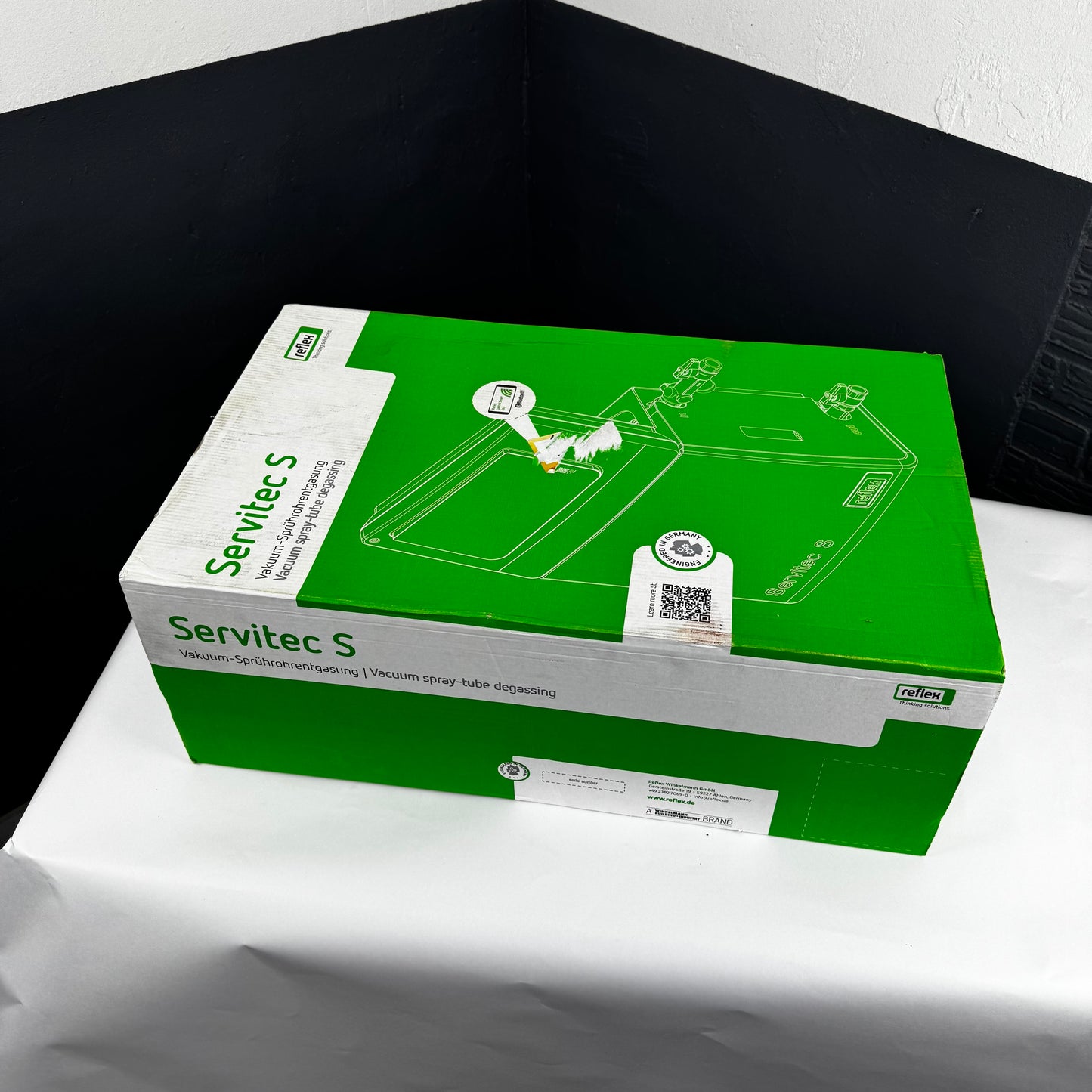 Reflex SERVITEC S Lucht-/Vuilafscheider voor CV en Koeling – PN 4