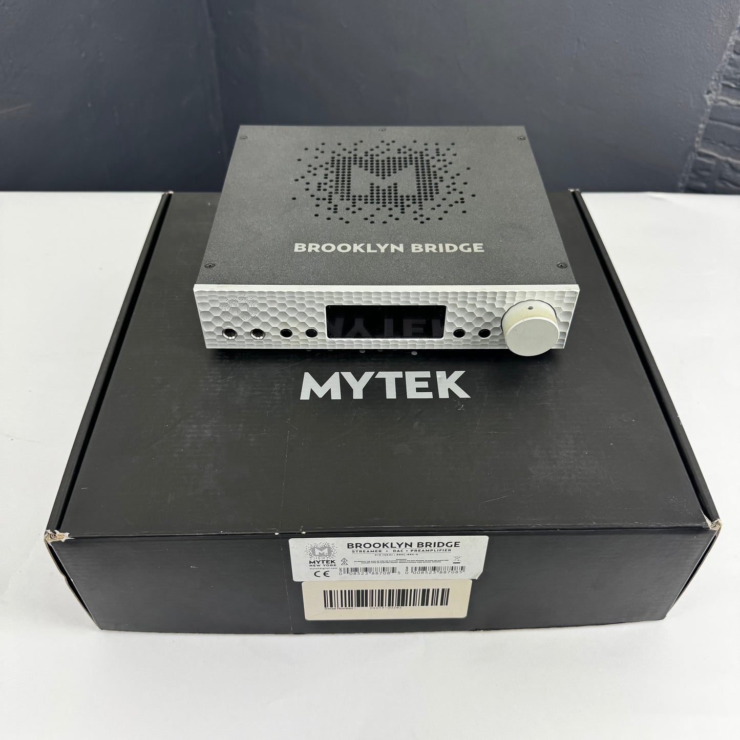 Mytek Brooklyn Bridge – High-End DAC & Netwerkspeler – Voorversterker & HoofdtelefoonversterkerBKRL-BRG-S