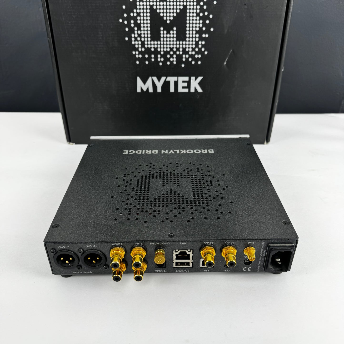 Mytek Brooklyn Bridge – High-End DAC & Netwerkspeler – Voorversterker & HoofdtelefoonversterkerBKRL-BRG-S