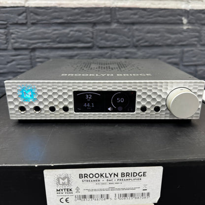 Mytek Brooklyn Bridge – High-End DAC & Netwerkspeler – Voorversterker & HoofdtelefoonversterkerBKRL-BRG-S