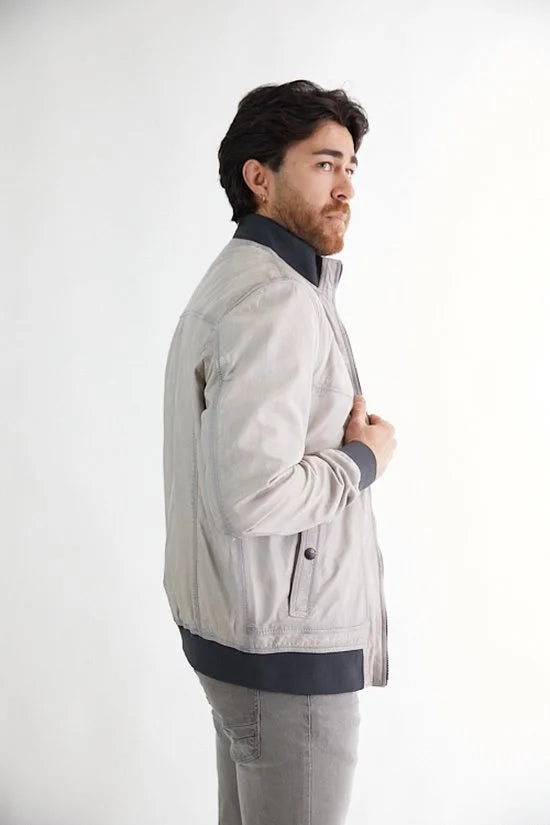 Leather Jacket maat XL/54