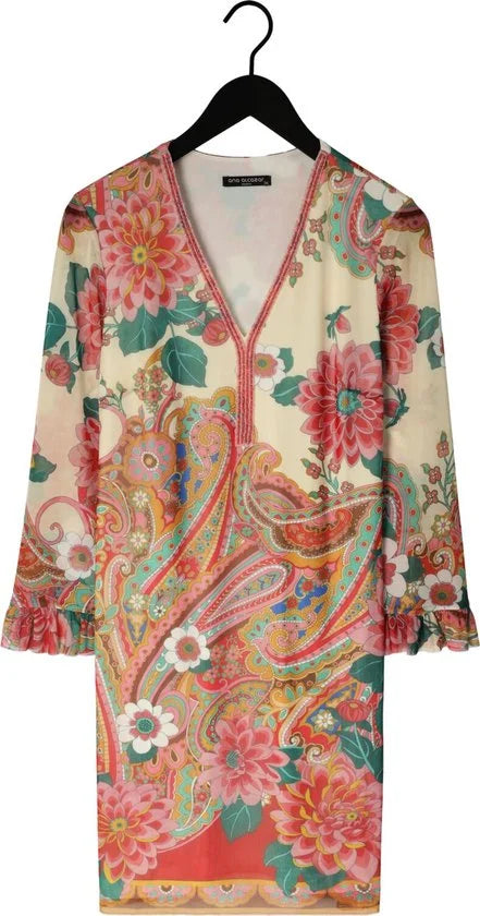 Ana Alcazar 049627-3353 Jurken Dames - Rok - Jurk - Multi - Maat 40