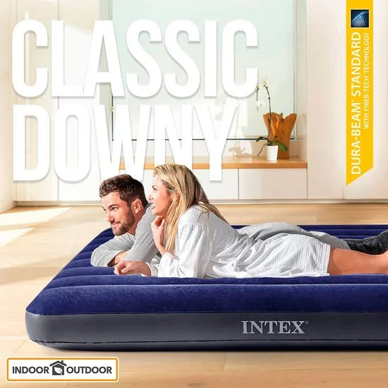 68758  Intex Klassiek Luchtbed - 2-Persoons - 191x137x22 cm
