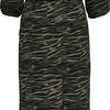 ONLY ONLOVA 3/4 MID CALF WRAP DRESS JRS Dames Jurk - Maat M