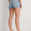 NA-KD Raw Hem Denim Vrouwen Jeans - Light Blue - Maat EU 34