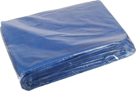 Dekkleed PE 4 x 6 meter ECO 100 gr/m² - blauw