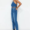Trendyol Vrouwen Normale taille Dun Jeans