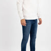 Purewhite - Heren Regular fit Sweaters Hoodie LS - Baby Pink - Maat M