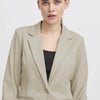Ichi Blazer Ihkate Bl 20101801 Doeskin 151308 Dames Maat - XL