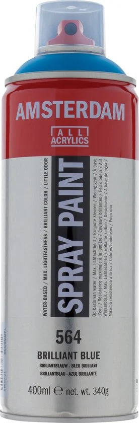 Spraypaint - 564 Briljantblauw - Amsterdam - 400 ml