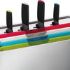 Joseph Joseph - Foilio Icon Plus Snijplank en Messen 8-Delig - Kunststof - Multicolor