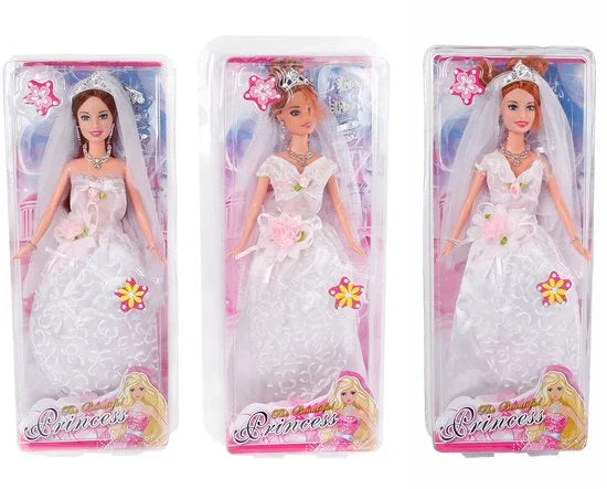 Barbie trouwen- the beautifal princess (Bruin haar)