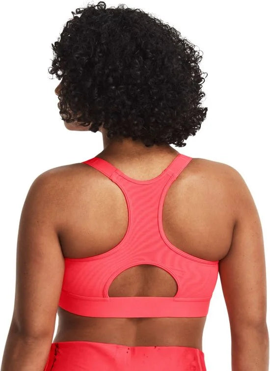 Under Armour Hg Armour Sporttop Hoge Ondersteuning Roze S Vrouw