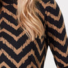 Garcia T-shirt Longsleeve I30006 4167 Golden Brown Dames Maat - XXL