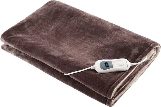 Larson – Elektrisch fleece deken – 160×120 cm – Bruin