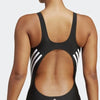adidas Sportswear adidas 3-Stripes Badpak - Dames - Zwart- 44