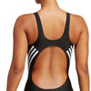 adidas Sportswear adidas 3-Stripes Badpak - Dames - Zwart- 44