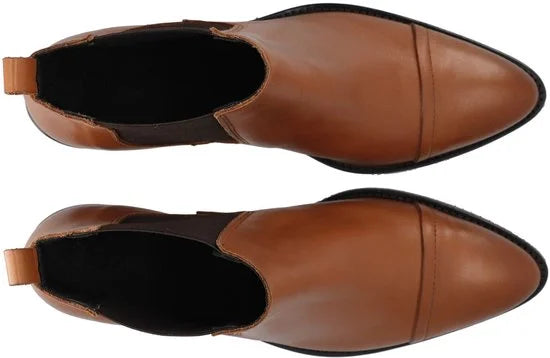 Bianco chelsea boots Cognac-41