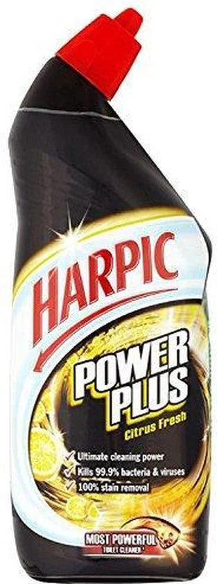 Harpic PowerPlus Max 10 Citrus - Blue Power 750ml