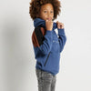 TerStal Jongens / Kinderen Europe Kids Trui Met Ritszak Blauw In Maat 98/104