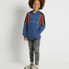 TerStal Jongens / Kinderen Europe Kids Trui Met Ritszak Blauw In Maat 122/128