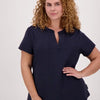 Top van Je m'appelle - Dames - Plus Size - Travelstof - 50 - 3 maten beschikbaar