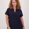 Top van Je m'appelle - Dames - Plus Size - Travelstof - 50 - 3 maten beschikbaar