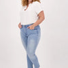 Top van Je m'appelle - Dames - Plus Size - Travelstof - 50 - 3 maten beschikbaar
