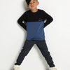 TerStal Jongens / Kinderen Europe Kids Top Doorsnee Dessin Blauw In Maat 110/116