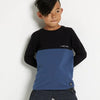 TerStal Jongens / Kinderen Europe Kids Top Doorsnee Dessin Blauw In Maat 110/116