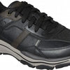 Skechers Romago Elmen leren heren sneakers - Zwart - Extra comfort - Memory Foam - Maat 41