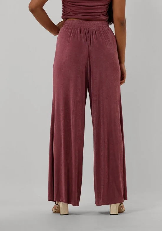 Refined Department Broek Ladies Knitted Shiny R2306110221 403 Peach Dames Maat - XL