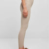 Urban Classics - Rib Knit Legging - M - Beige