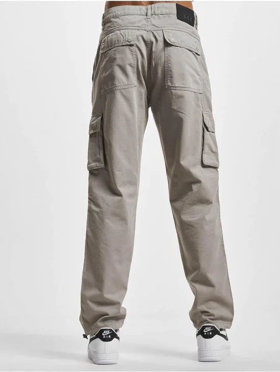 DEF - Cargopant 048 Cargobroek - Taille, 32 inch - Grijs