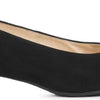 Hassia Dames Pumps / Damesschoenen - Suède - Geen hoogte 2 cm cm - 302627 - Zwart - Maat 41/41+