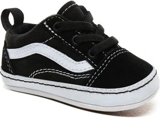 Vans - Old Skool Crib - Peuter sneaker - 19 - Zwart